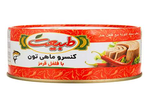 قیمت خرید تن ماهی طبیعت فلفلی + فروش ویژه